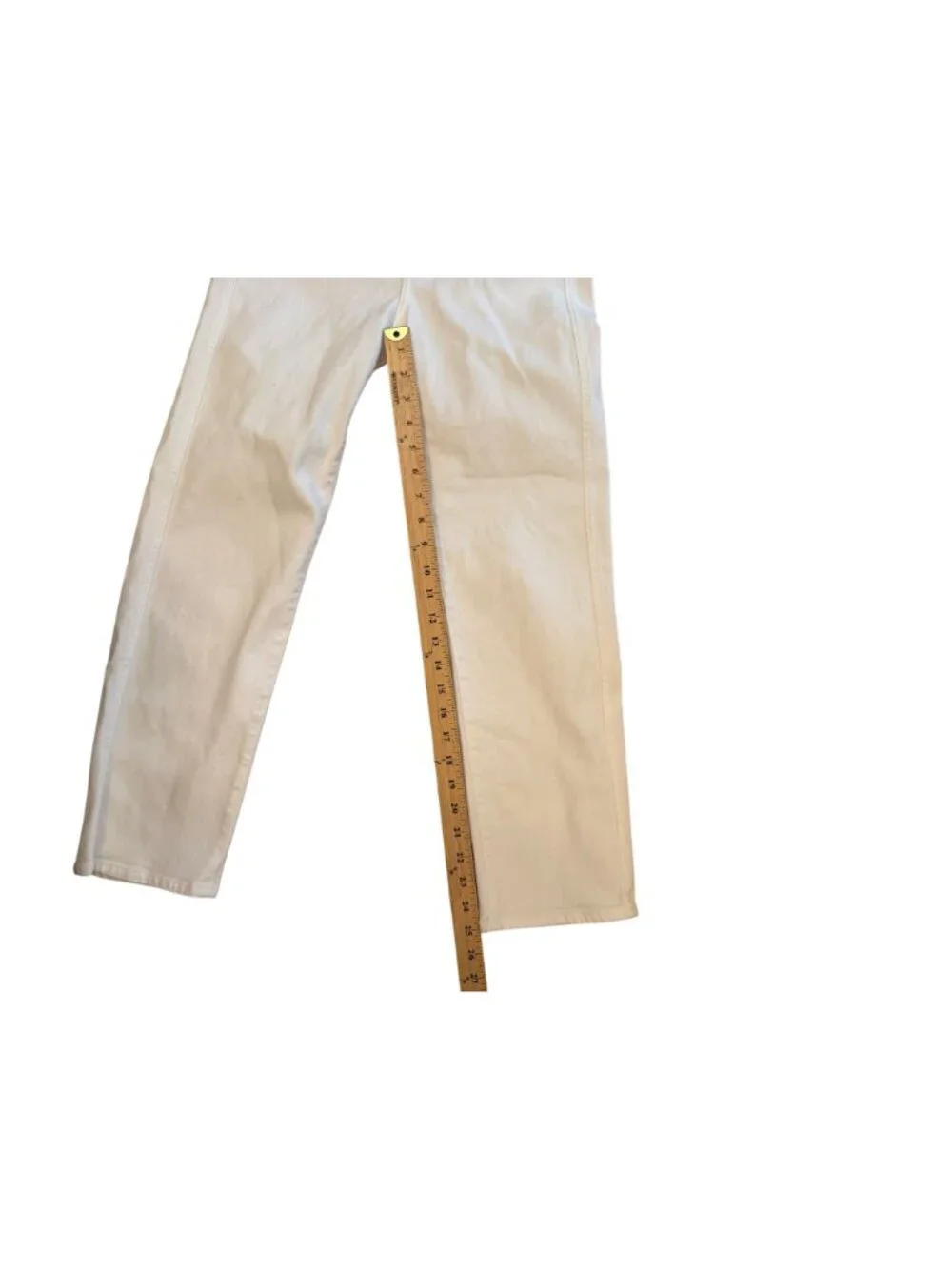 7 for all mankind white women's jeans size 24 with stretch - Picture 6 of 6